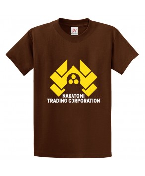 Nakatomi Trading Corporation Classic Unisex Kids and Adults T-Shirt for Automobile Lovers